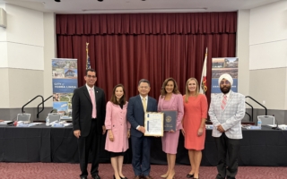 約巴琳達市「友台宣言」訂雙十中華民國日