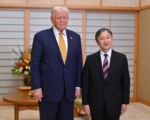川普抵達東京 獲日本高規格禮遇