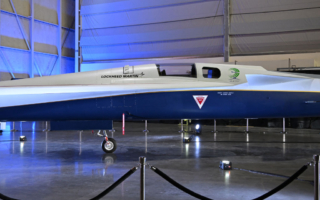 靜音超音速飛機首次試飛 NASA與洛馬聯合研發