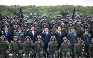 陸軍M1A2T戰車成軍 賴清德：實力能帶來和平