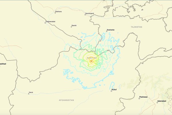 阿富汗北部發生6.3級強震 至少7死150傷