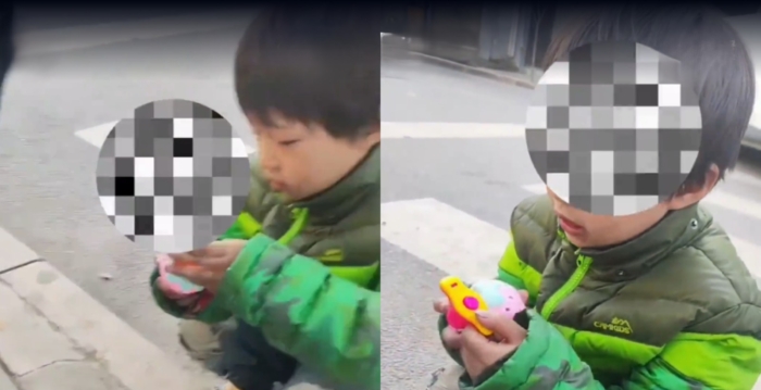 妈妈去世 西安8岁女孩寒冬穿拖鞋流浪