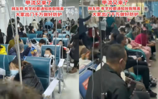 福建4岁女童染甲流病毒 高烧40℃喘不上气