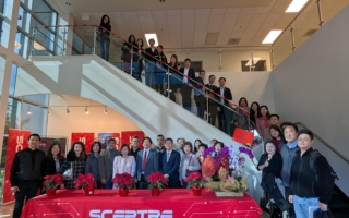 洛杉磯台美商會參訪企業 二代接棒深耕主流