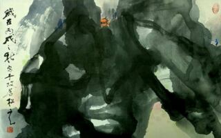 新诗：登临古寺乐跻攀