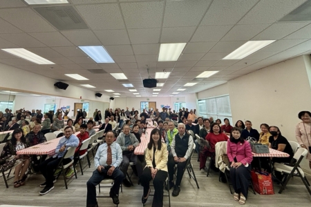 南湾台湾同乡会举办感恩餐会 新任会长郑肇和接棒领军