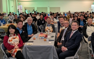 台灣會館感恩節餐會 助留學生在美築人脈