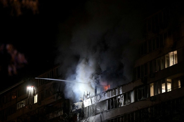 烏克蘭官員:基輔等兩大城市遭俄大規模襲擊