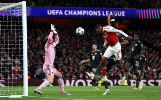 欧冠：阿森纳力克拜仁 以不败战绩独自领跑