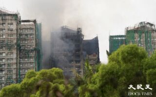 香港宏福苑5级大火 多方捐款及物资过亿元