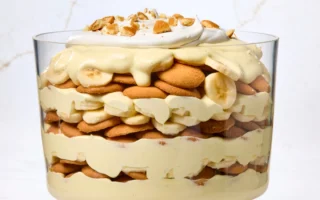 太好吃了！朋友都向我索要这款香蕉布丁的配方