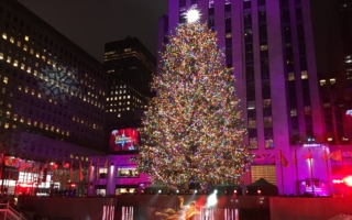 洛克菲勒中心聖誕樹點燈秀週三登場