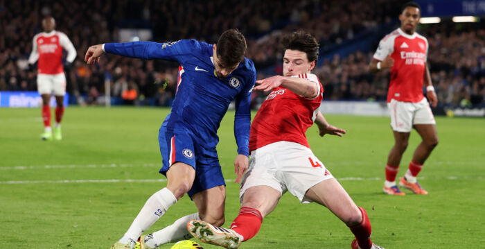 英超：阿森纳客场1:1战平切尔西 继续领跑