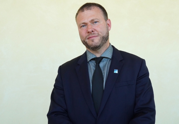 白宮宗教自由委員會的顧問委員會成員、「宗教自由研究所」（RFI）伊斯蘭與宗教自由行動小組主任伊斯梅爾·羅耶(Ismail Royer)（李辰／大紀元）