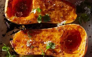 黃油醬烤南瓜 節日宴會驚艷眾人的配菜