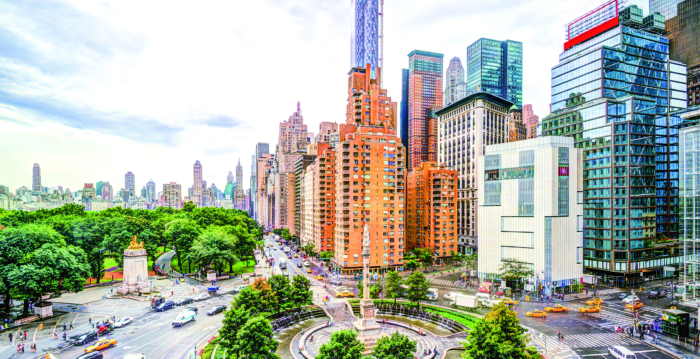 纽约圣诞季旅行 哥伦布圆环城市漫步