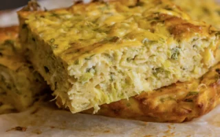 法式鹹派配綠葉沙拉 聖誕早午餐的招牌主菜