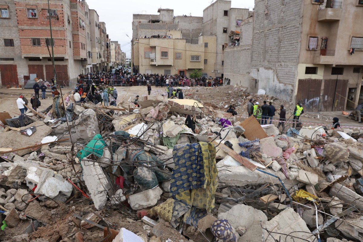 摩洛哥两建筑倒塌 至少22人死16伤