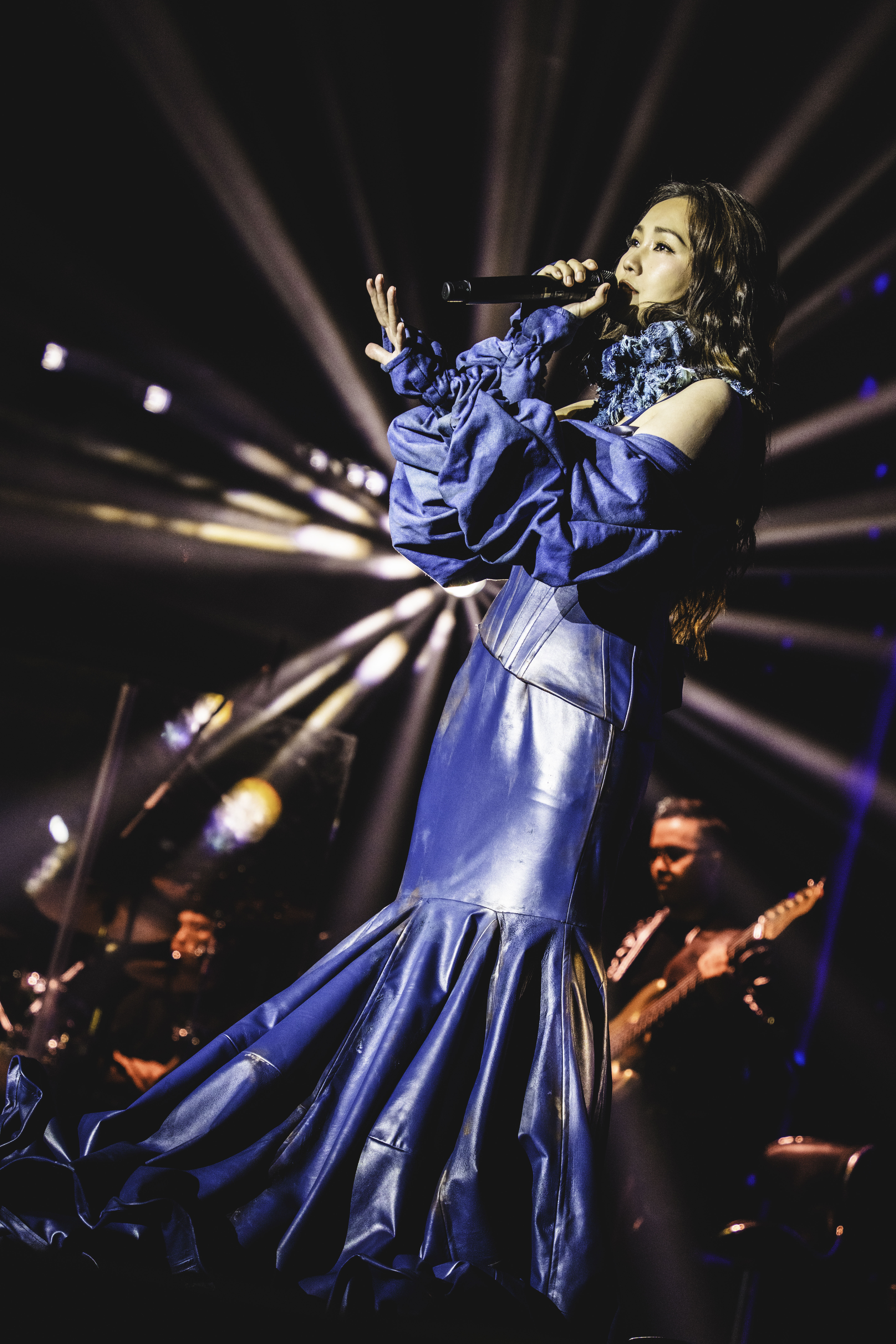 香港女歌手謝安琪 《TIDAL》巡迴演唱會馬來西亞站,於2025年12月13日在雪蘭莪Idea Live Arena 舉辦。(Jazzy Group提供)