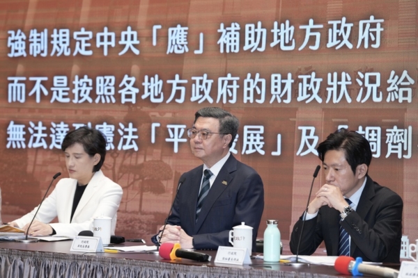 卓荣泰：不副署绝非行政权独裁 立法院可提倒阁制衡