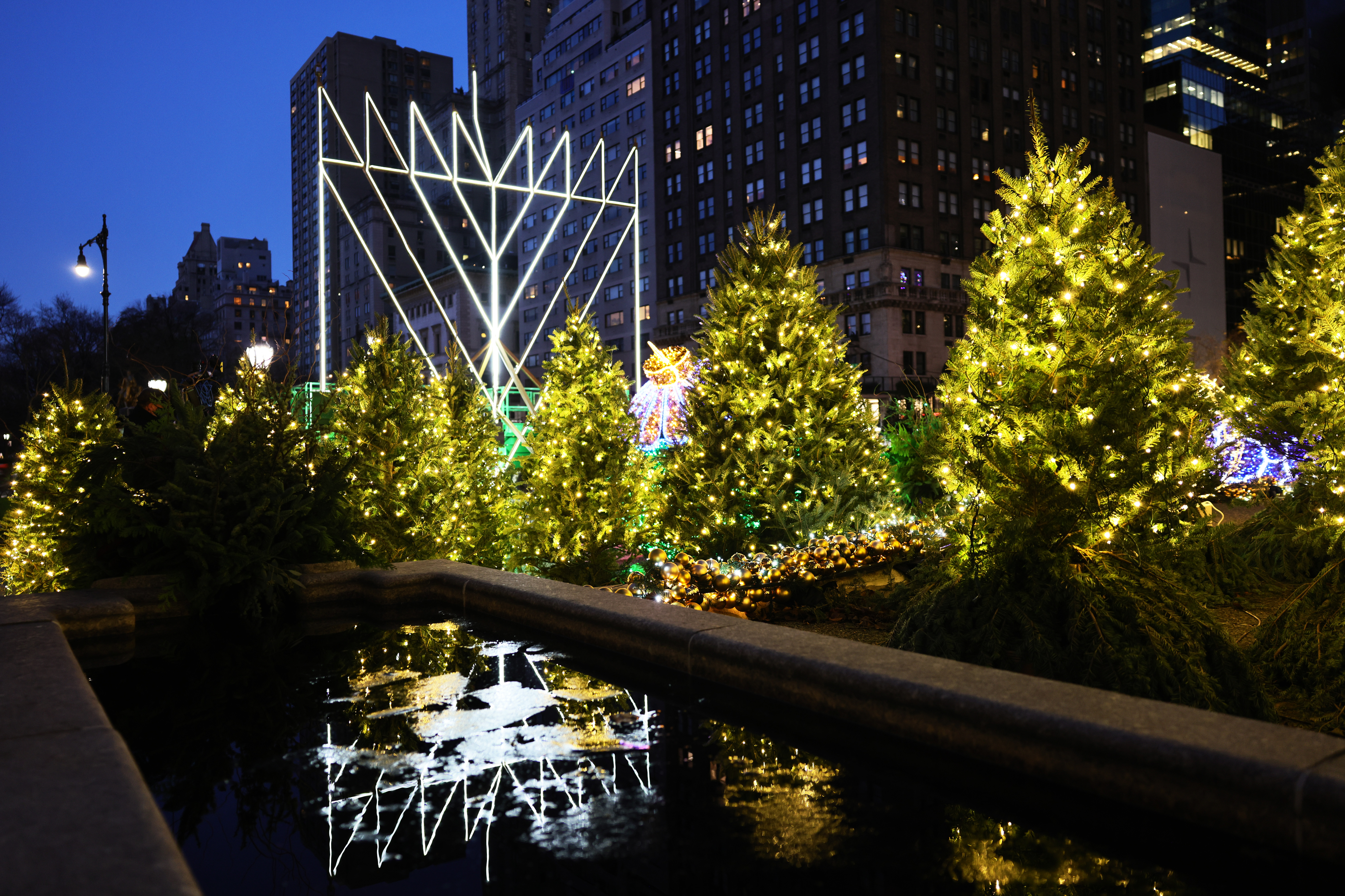 澳洲屠杀后纽约市加强犹太教堂与节庆活动安保| 光明节| 纽约警察局| 纽约犹太人| 大纪元