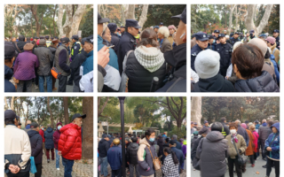 上海訪民公園喊冤 高喊「打倒共產黨」