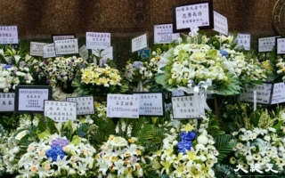 香港举行大火殉职消防员何伟豪最高荣誉丧礼