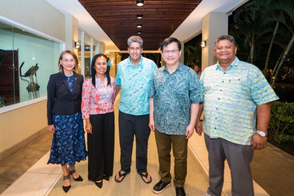 台外長率經貿團訪友邦帕勞 實踐榮邦投資成果