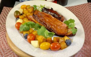 【梁廚美食】歡慶聖誕節～美味烤火腿