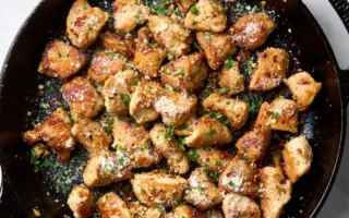 蒜香帕爾瑪乾酪雞塊 一試就愛上這道美味佳餚