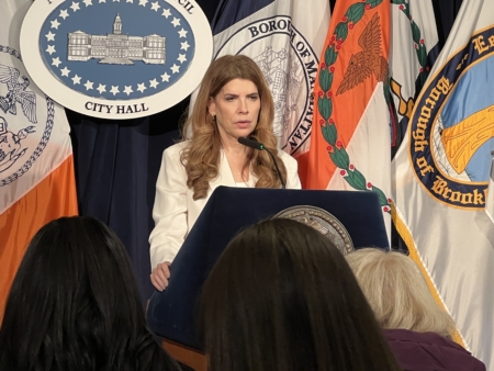 1月7日,新議長曼寧表示,她將致力於紐約市的可負擔性和捍衛憲法第一修正案。