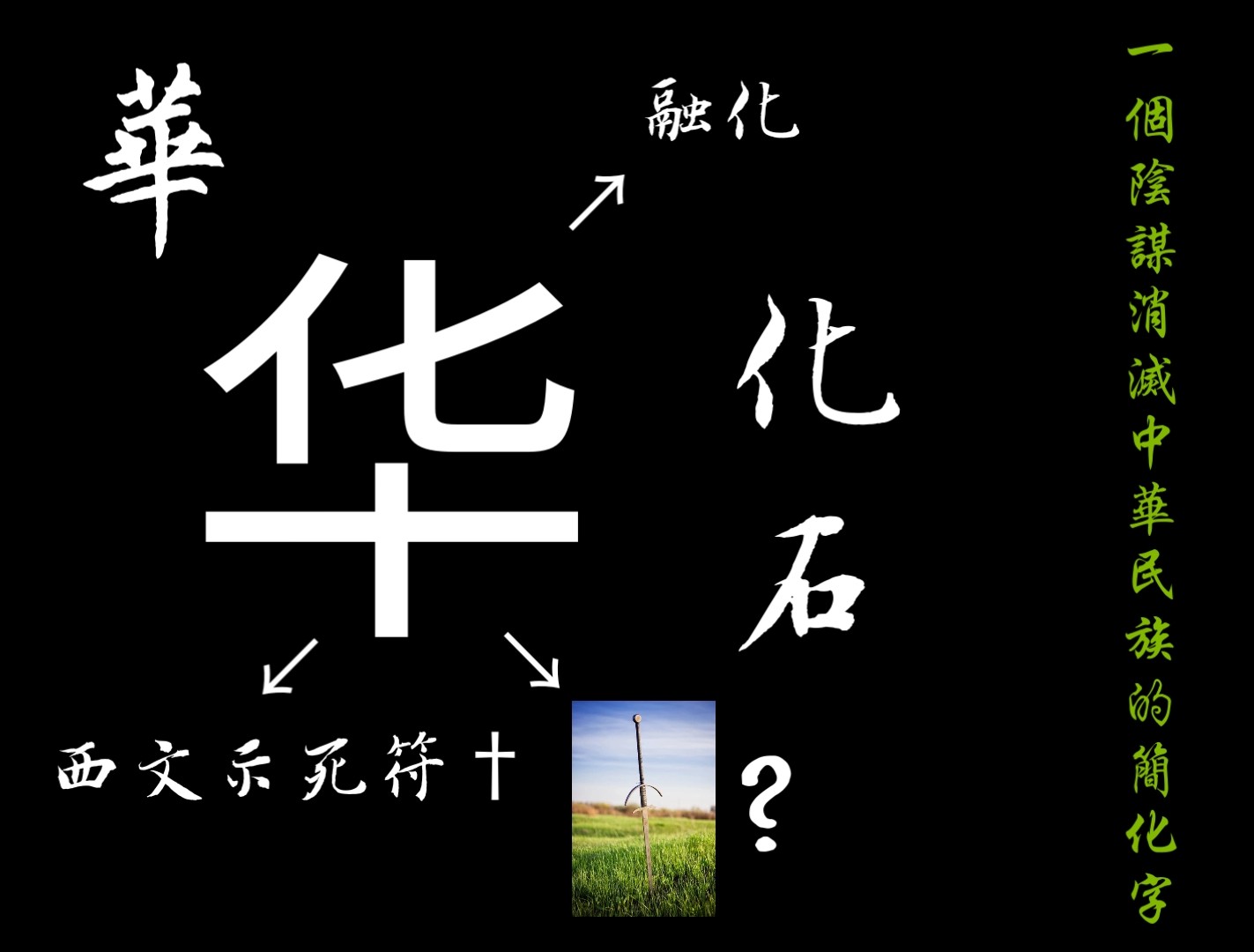 梦科鐱：简体中的一个究极魔鬼字| 中华文化| 中华字海| 汉字| 大纪元