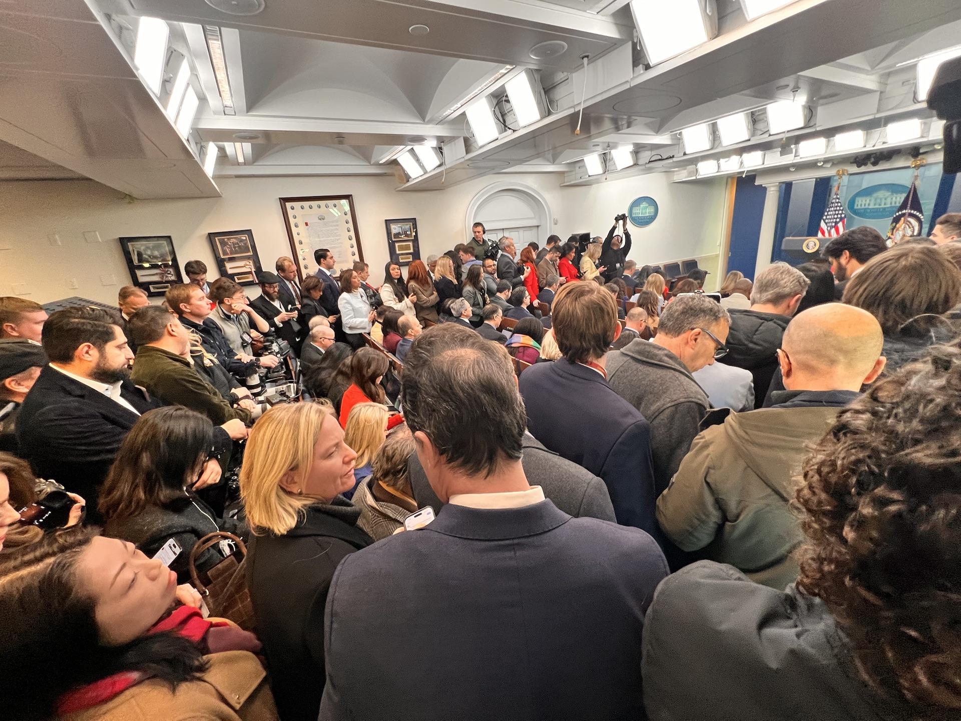 川普参加白宫新闻会讲述执政一年成就| 第二任期| 政绩| 大纪元