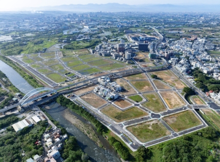 新建工程處「桃園市大園區菓林市地重劃工程」榮獲金質獎佳作。