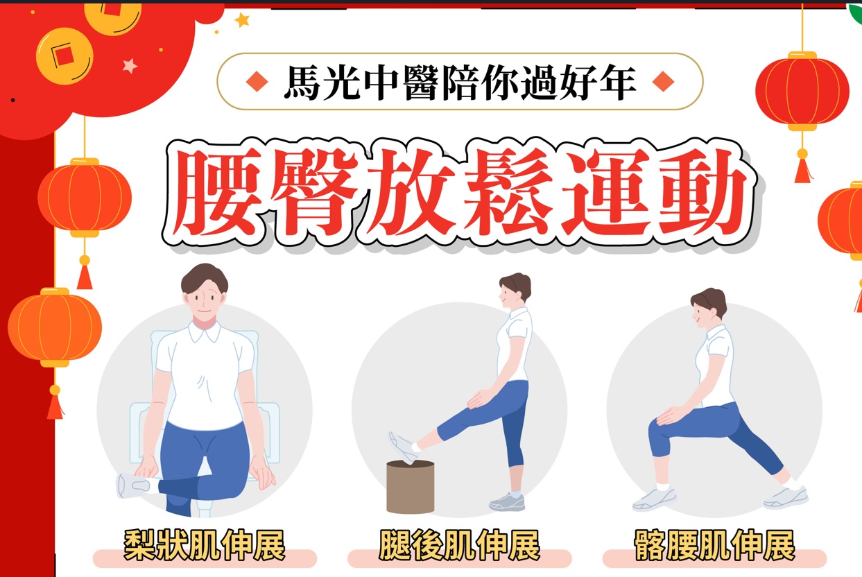 腰臀放鬆運動。(馬光醫療網提供)