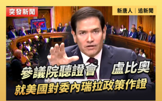 【直播】盧比奧就美國對委內瑞拉政策作證