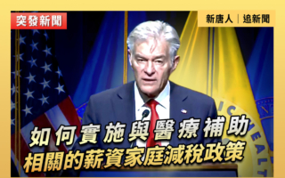 【直播】薪資家庭減稅政策與醫療補助相關條款