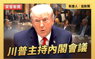 【直播】川普主持內閣會議