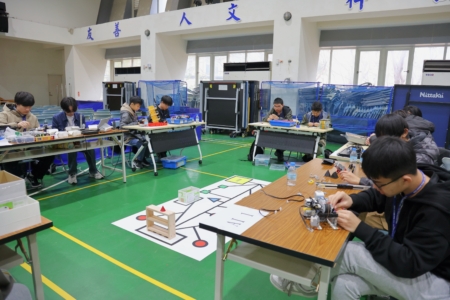 高中組比賽場地