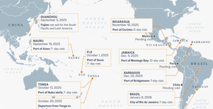 中共“医疗舰”巡航拉美 被疑具军事目的 中共“医疗舰”巡航拉美 被疑具军事目的