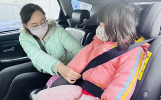 桃園全台首創好孕專車兒童安全座椅計程車上路