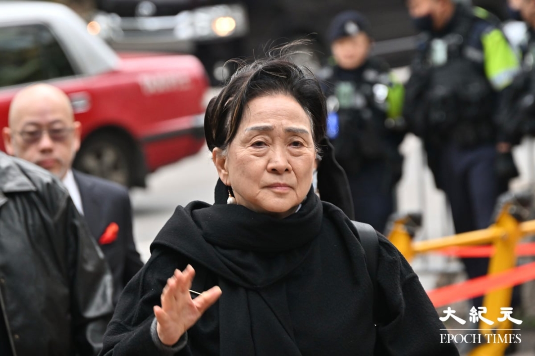 前民主党主席刘慧卿。（吴锐略／大纪元）