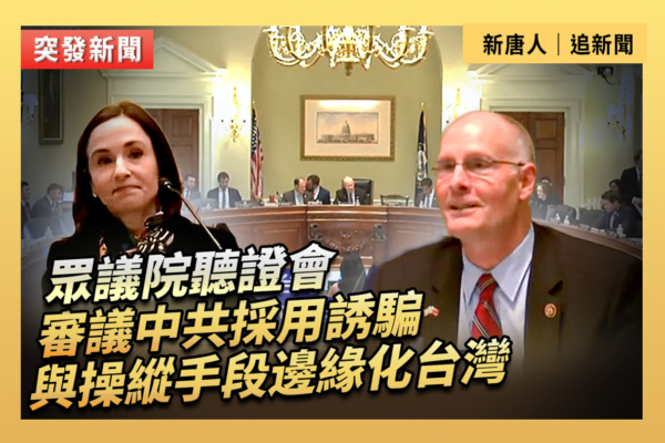 【直播】審議中共用誘騙與操縱手段邊緣化台灣