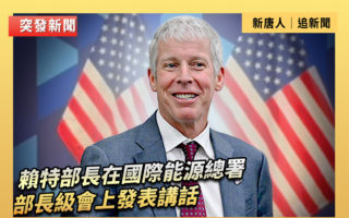 【重播】賴特在國際能源總署部長級會上講話