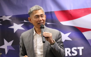 秦振國競選國會眾議員 華裔西裔辦籌款會支持