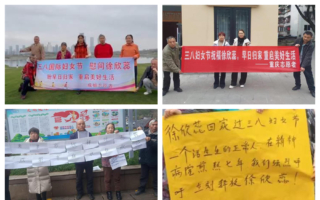 妇女节 大陆民众声援“被精神病人”徐欣蕊