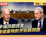 【直播】參議院聽證會：審議藥物對外依賴問題