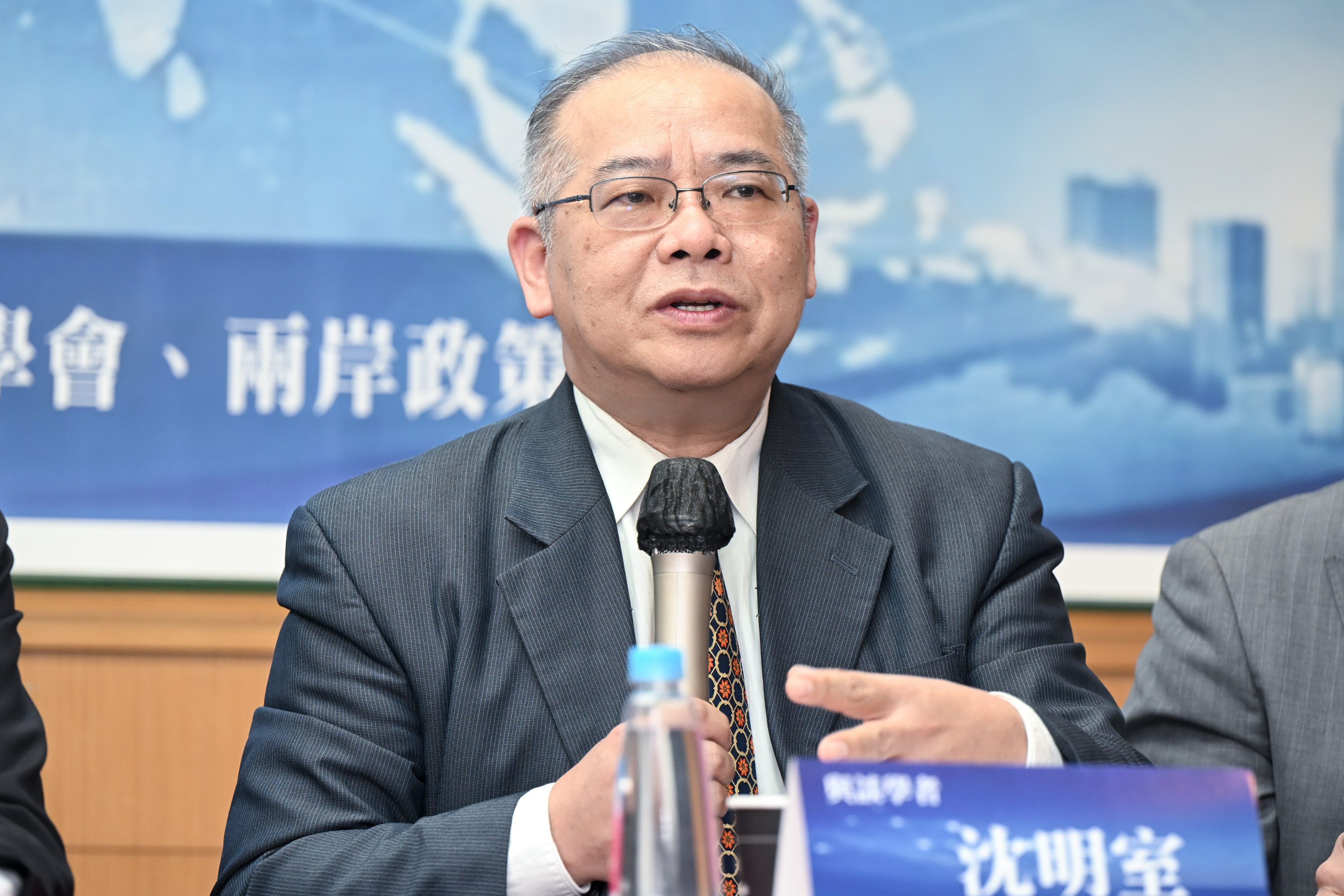 國防安全研究院國家安全研究所研究員沈明室。資料照。(宋碧龍/大紀元)