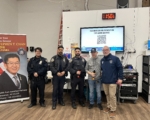 陈学理郑永佳办讲座 分享防罪防诈要点