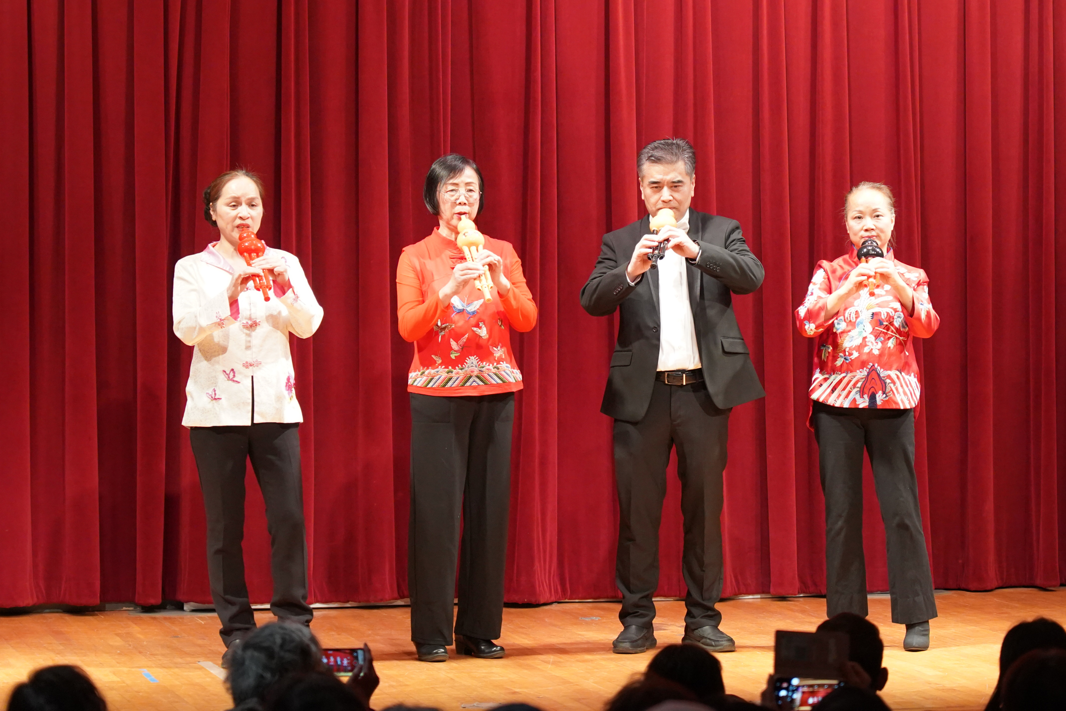 2026年3月14日,費城公園大道中心圖書館舉辦了慶祝中國新年活動。(楊茜/大紀元)